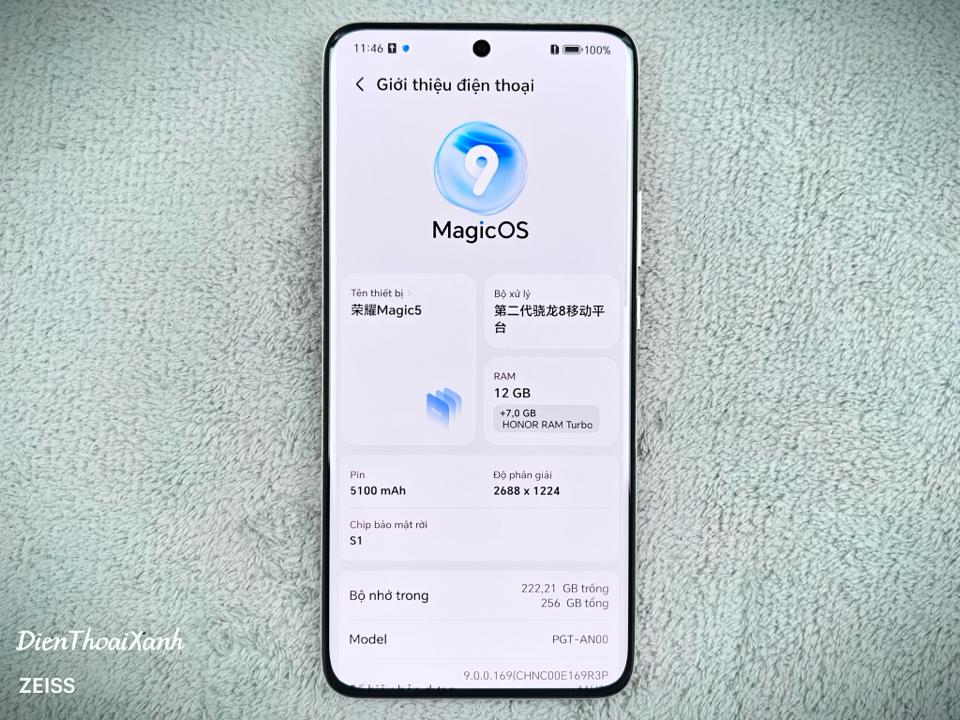 Honor Magic 5 12/256G - 99629-duoc-ban-tai-Điện Thoại Xanh