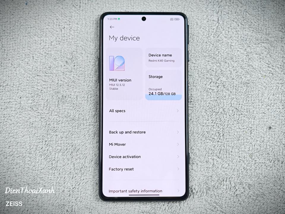 Redmi K40 Gaming 8/128G - 77664-duoc-ban-tai-Điện Thoại Xanh