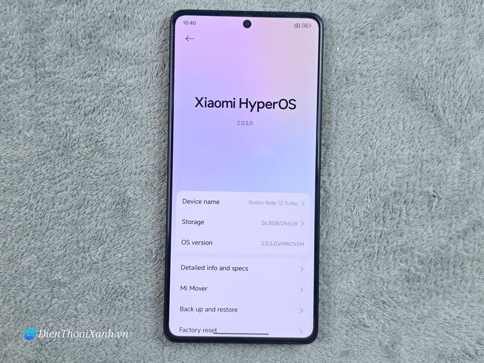Redmi Note 12 Turbo 12/256G - 64924-duoc-ban-tai-Điện Thoại Xanh