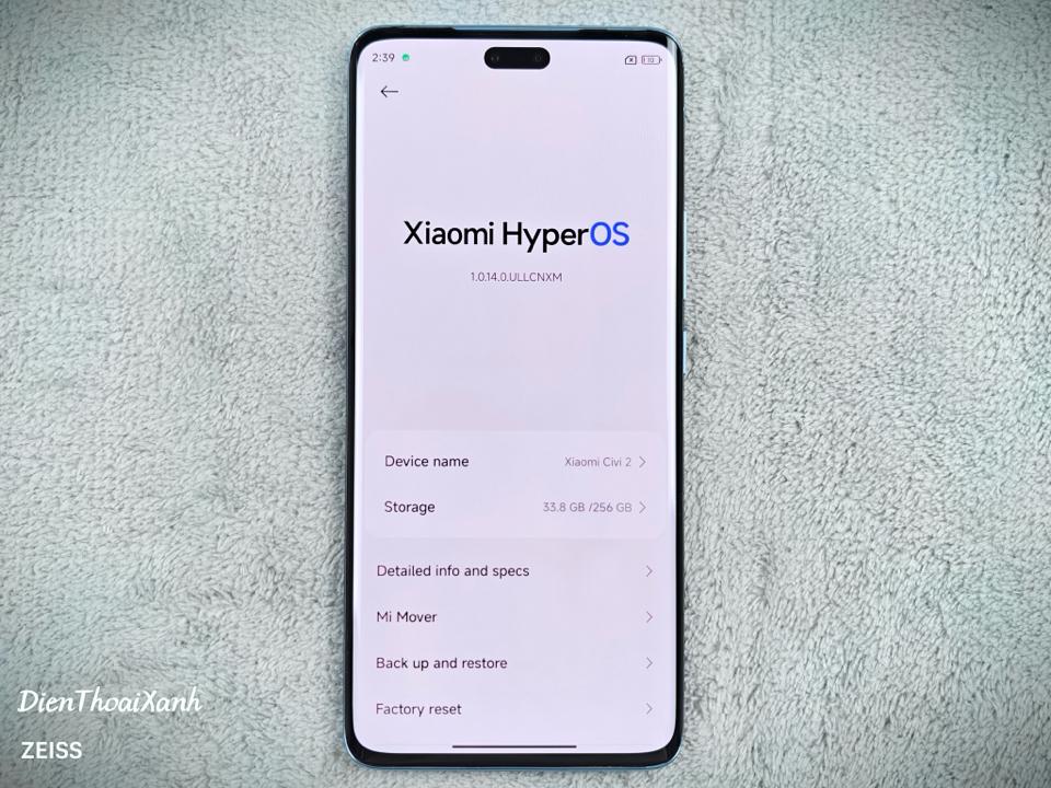 Xiaomi Civi 2 12/256G - 36564-duoc-ban-tai-Điện Thoại Xanh