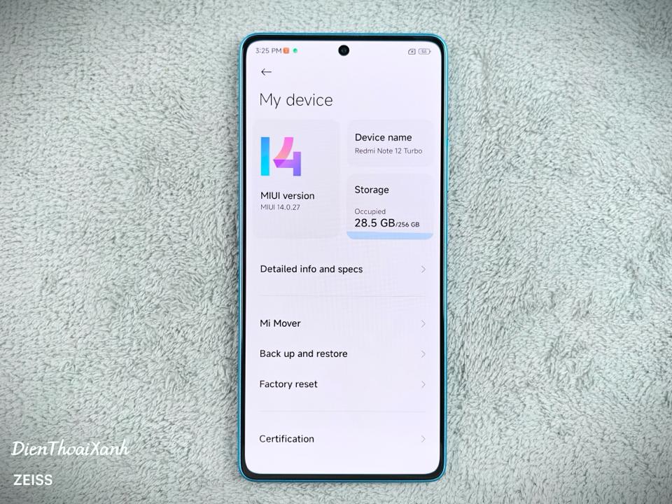 Redmi Note 12 Turbo 12/256G - 82125-duoc-ban-tai-Điện Thoại Xanh