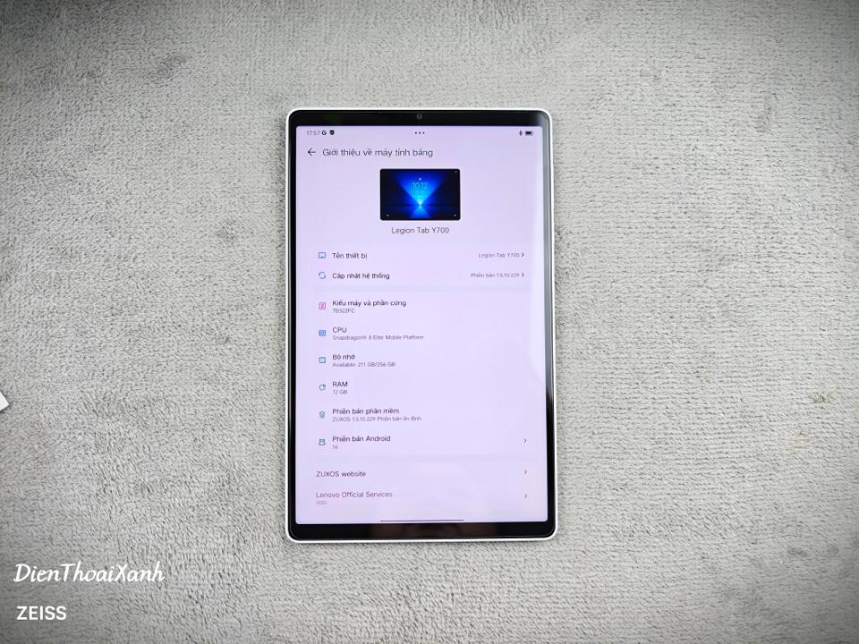 Lenovo Legion Y700 Gen 4 12/256G - 9618K-duoc-ban-tai-Điện Thoại Xanh