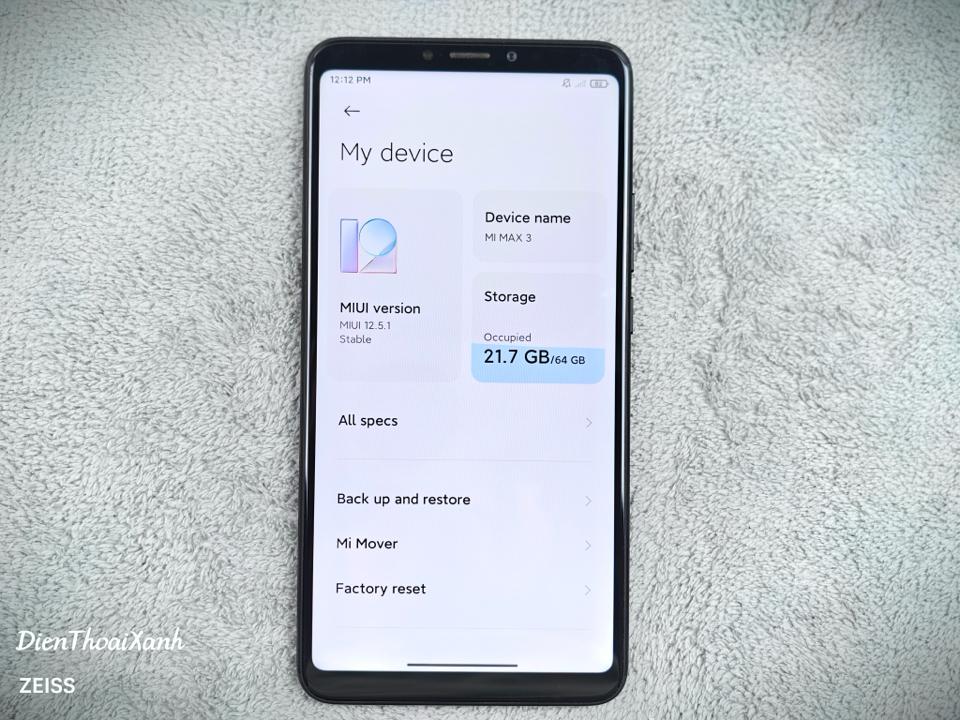 Xiaomi Max 3 6/64G - 87911-duoc-ban-tai-Điện Thoại Xanh