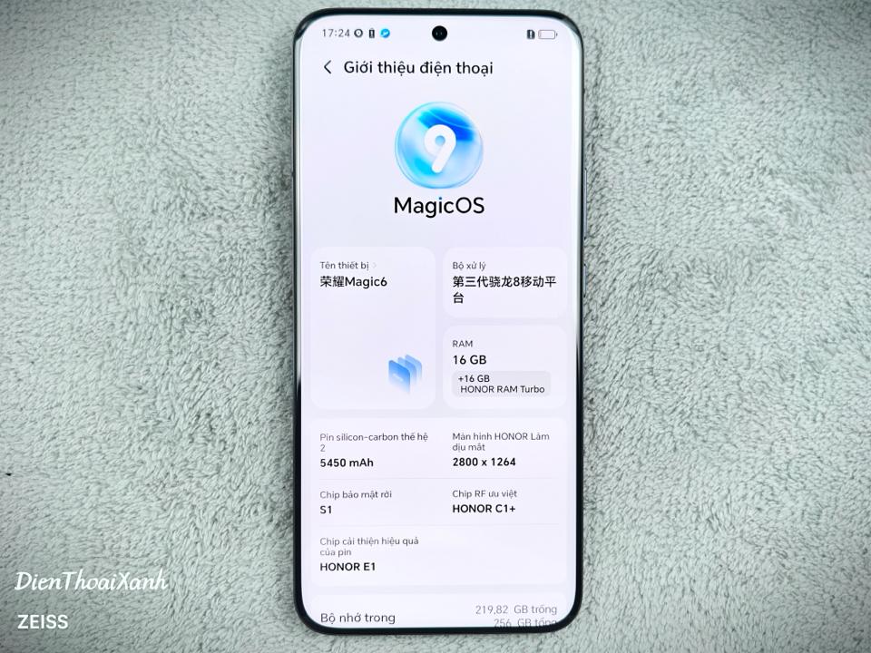 Honor Magic 6 16/256G - 58561-duoc-ban-tai-Điện Thoại Xanh