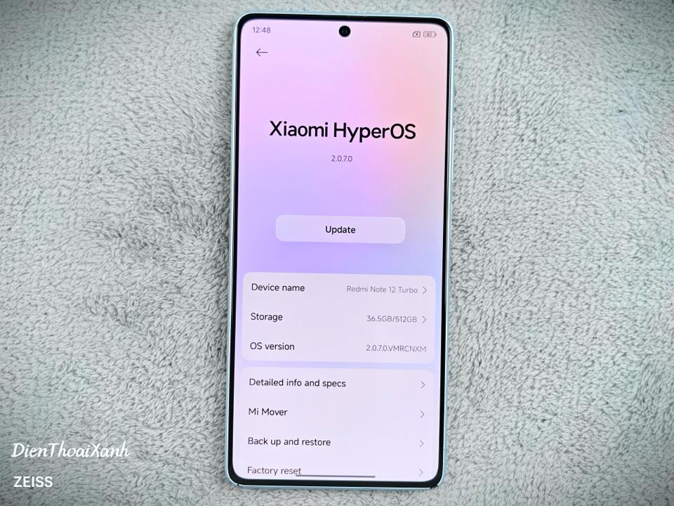 Redmi Note 12 Turbo 12/512G - 38826-duoc-ban-tai-Điện Thoại Xanh
