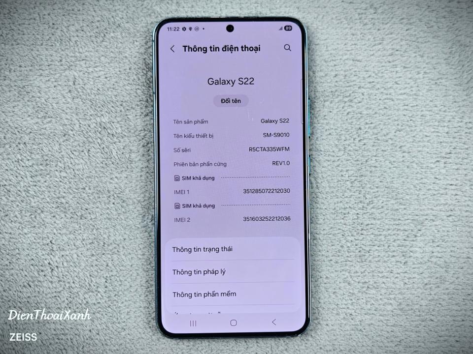 Samsung Galaxy S22 8/128G - 12030-duoc-ban-tai-Điện Thoại Xanh
