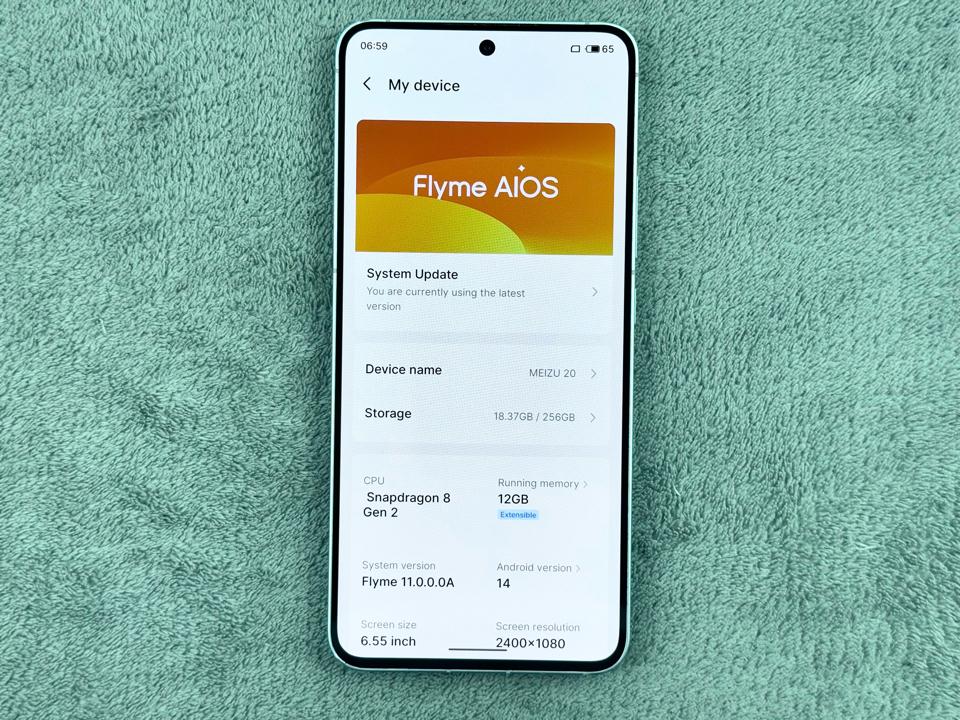 Meizu 20 12/256G - 23932-duoc-ban-tai-Điện Thoại Xanh
