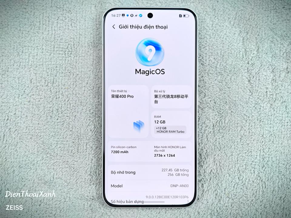 Honor 400 Pro 12/256G - 24550-duoc-ban-tai-Điện Thoại Xanh