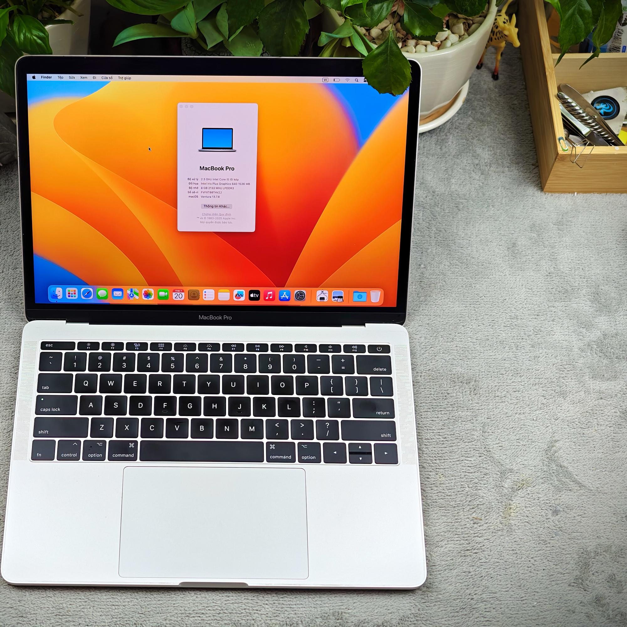Macbook Pro 13 2017 8/128G - THV2J-duoc-ban-tai-Điện Thoại Xanh