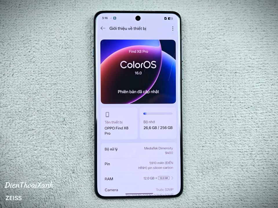 OPPO Find X8 Pro 12/256G - 10877-duoc-ban-tai-Điện Thoại Xanh