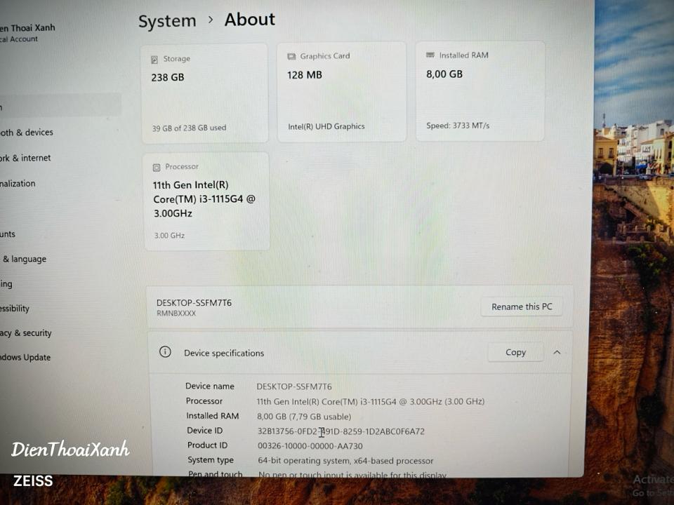 Realme Book Air 14 8/256G-duoc-ban-tai-Điện Thoại Xanh