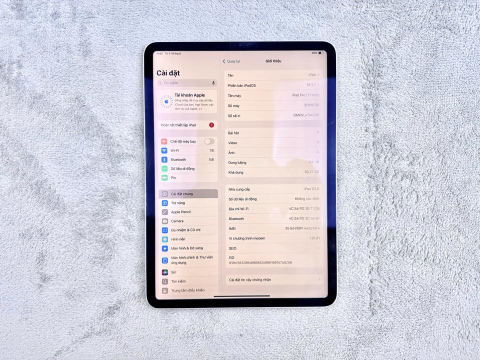 iPad Pro 11 2018 64G LTE - 26904-duoc-ban-tai-Điện Thoại Xanh