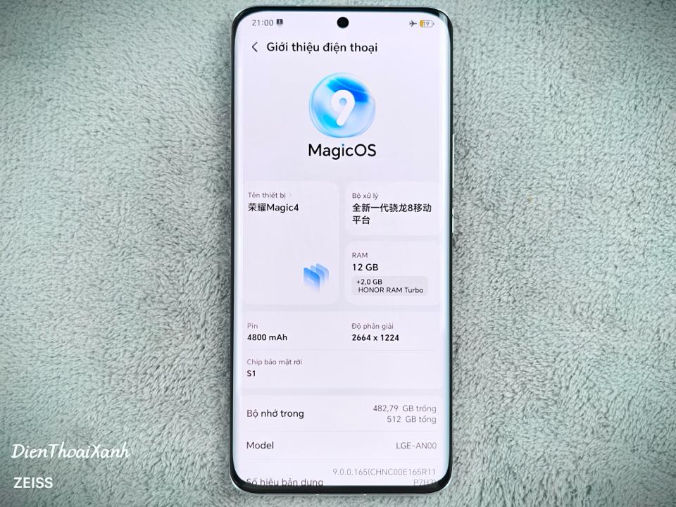 Honor Magic 4 12/512G - 56727-duoc-ban-tai-Điện Thoại Xanh