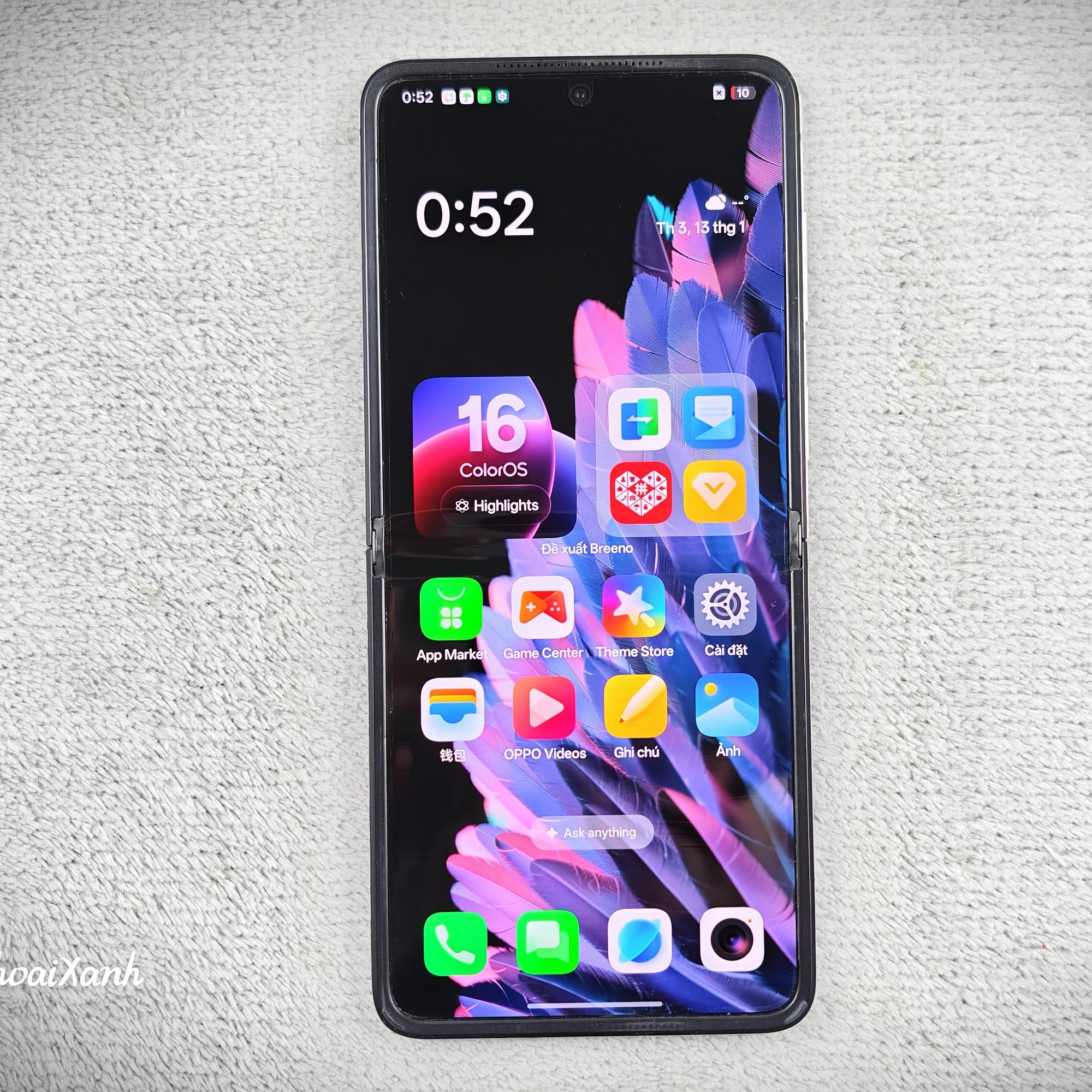 OPPO Find N2 Flip 12/256G - 54650-duoc-ban-tai-Điện Thoại Xanh