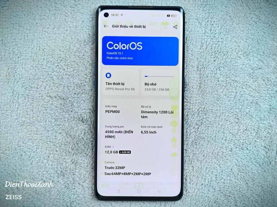 OPPO Reno 6 Pro 12/256G - 26196-duoc-ban-tai-Điện Thoại Xanh