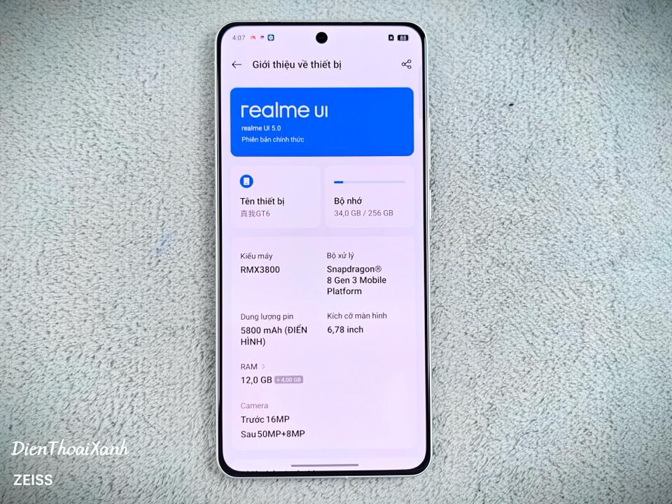 Realme GT6 12/256G - 07992-duoc-ban-tai-Điện Thoại Xanh