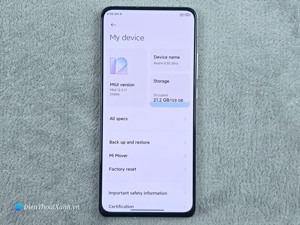 Redmi K30 Ultra 8/128G - 98221-duoc-ban-tai-Điện Thoại Xanh