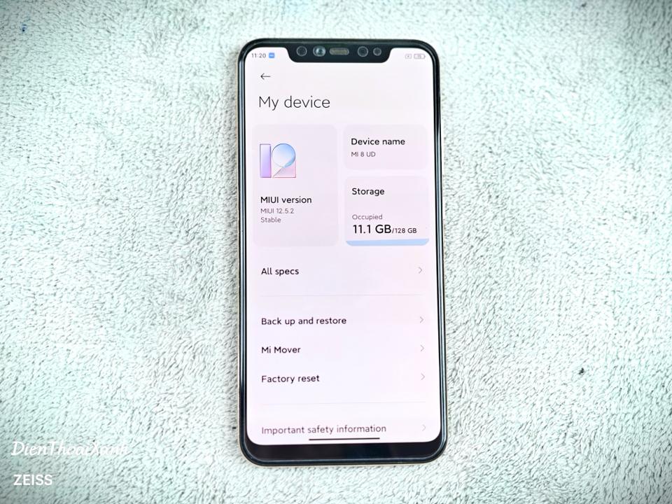 Xiaomi 8 UD 8/128G - 45738-duoc-ban-tai-Điện Thoại Xanh