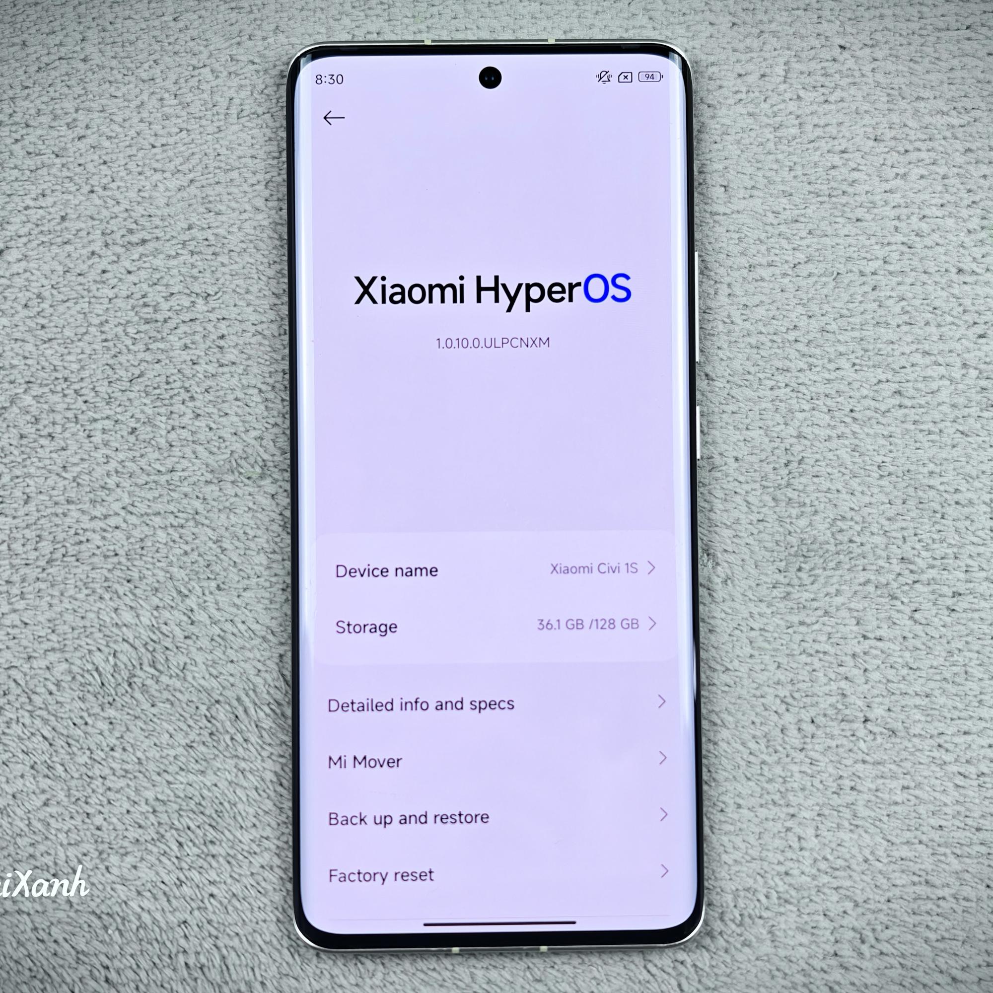 Xiaomi Civi 1s 8/128G - 51630-duoc-ban-tai-Điện Thoại Xanh