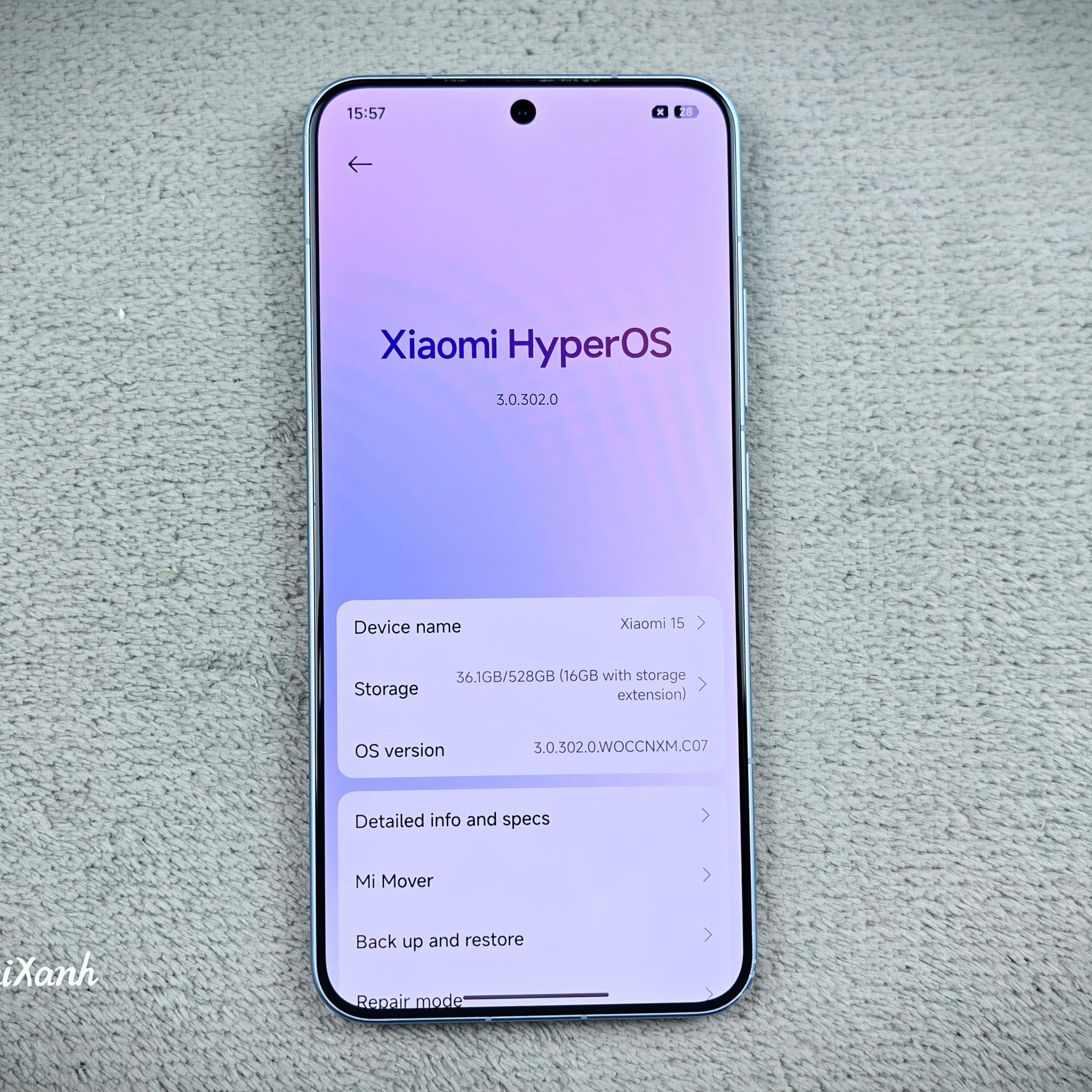 Xiaomi 15 12/512G - 11026-duoc-ban-tai-Điện Thoại Xanh