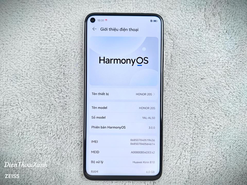 Honor 20s 6/128G - 19436-duoc-ban-tai-Điện Thoại Xanh