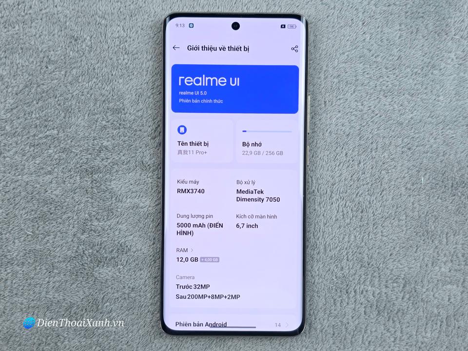 Realme 11 Pro+ 12/256G - 16590-duoc-ban-tai-Điện Thoại Xanh