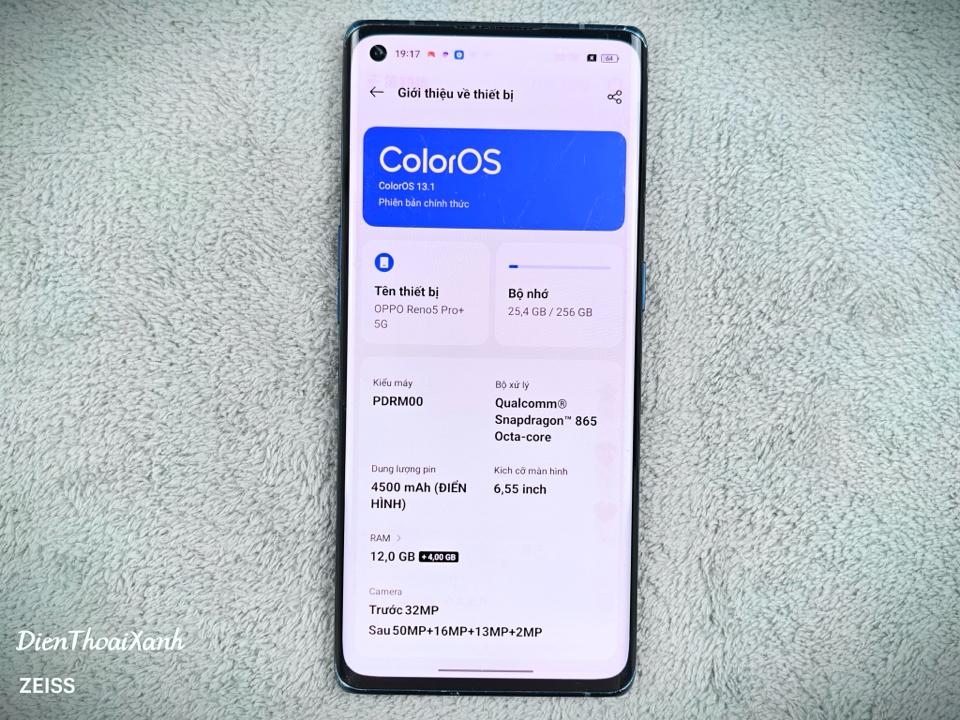OPPO Reno 5 Pro+ 12/256G - 58255-duoc-ban-tai-Điện Thoại Xanh