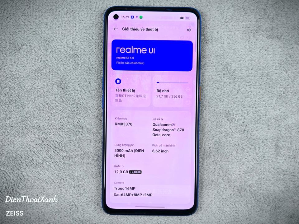 Realme GT Neo 2 12/256G Dragon Ball Custom Edition - 97497-duoc-ban-tai-Điện Thoại Xanh