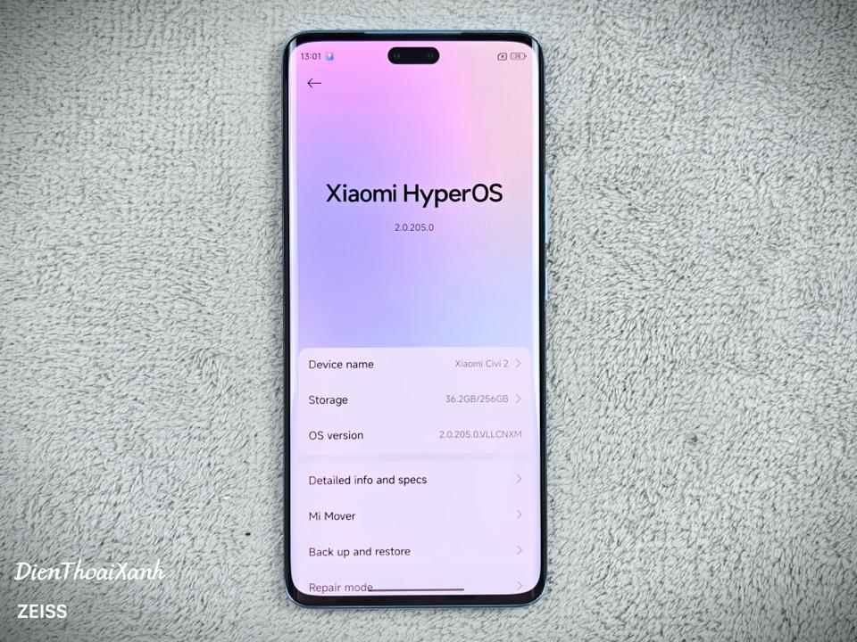 Xiaomi Civi 2 8/256G - 23223-duoc-ban-tai-Điện Thoại Xanh