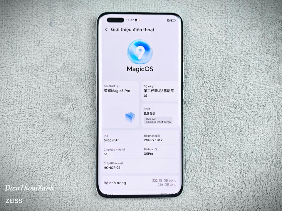 Honor Magic 5 Pro 8/256G - 70639-duoc-ban-tai-Điện Thoại Xanh