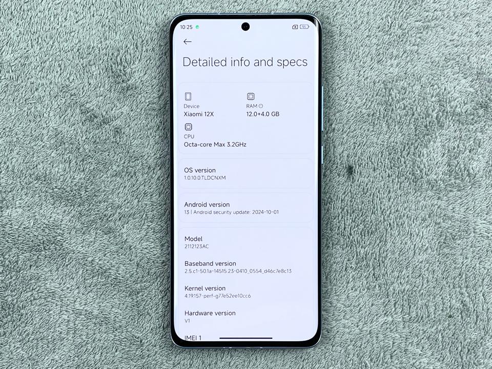 Xiaomi 12x 12/256G - 55535-duoc-ban-tai-Điện Thoại Xanh