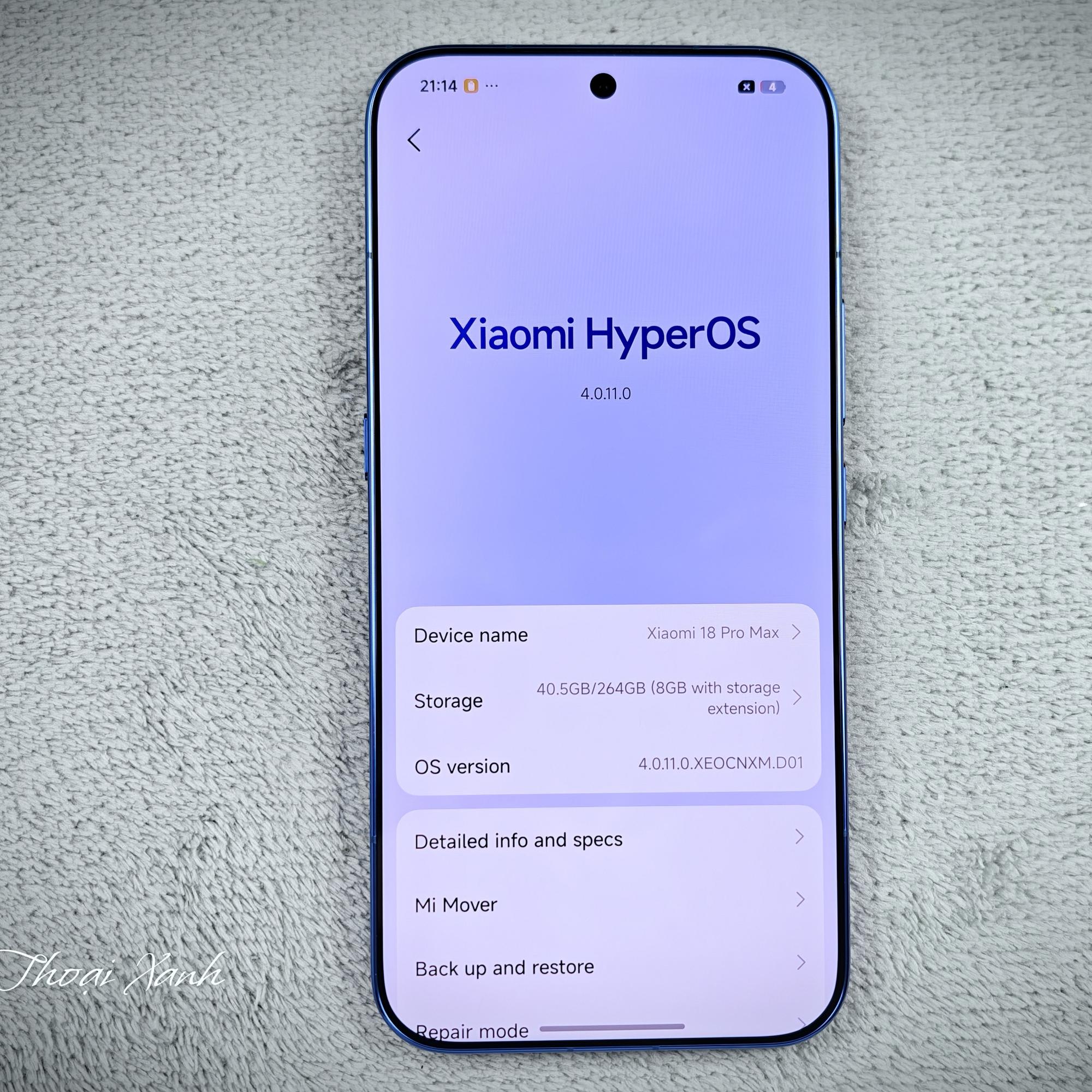Xiaomi 18 Pro Max 12/256G - 83246-duoc-ban-tai-Điện Thoại Xanh