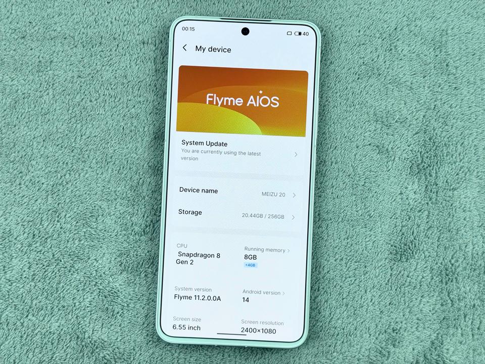 Meizu 20 8/256G - 65039-duoc-ban-tai-Điện Thoại Xanh