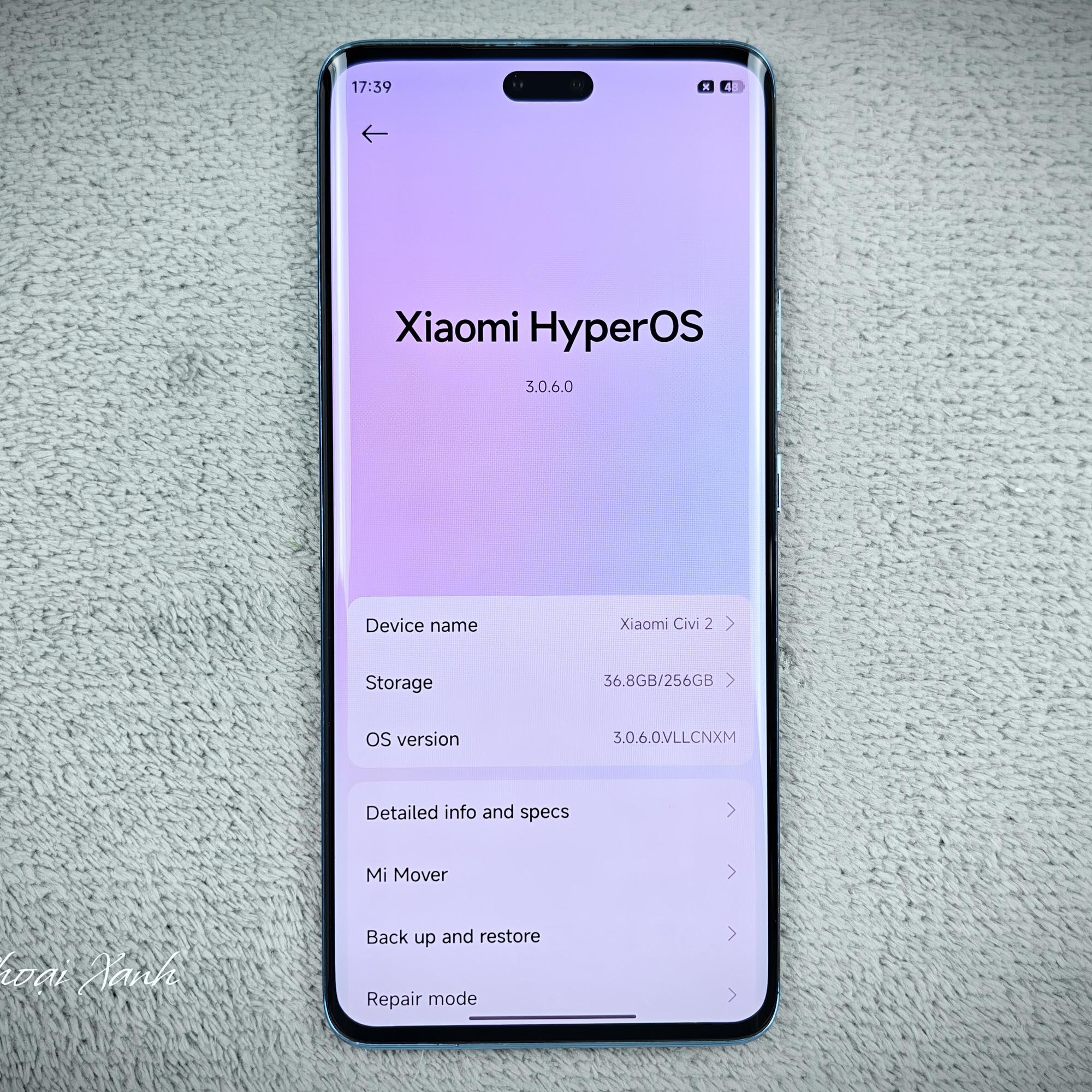 Xiaomi Civi 2 12/256G - 12160-duoc-ban-tai-Điện Thoại Xanh