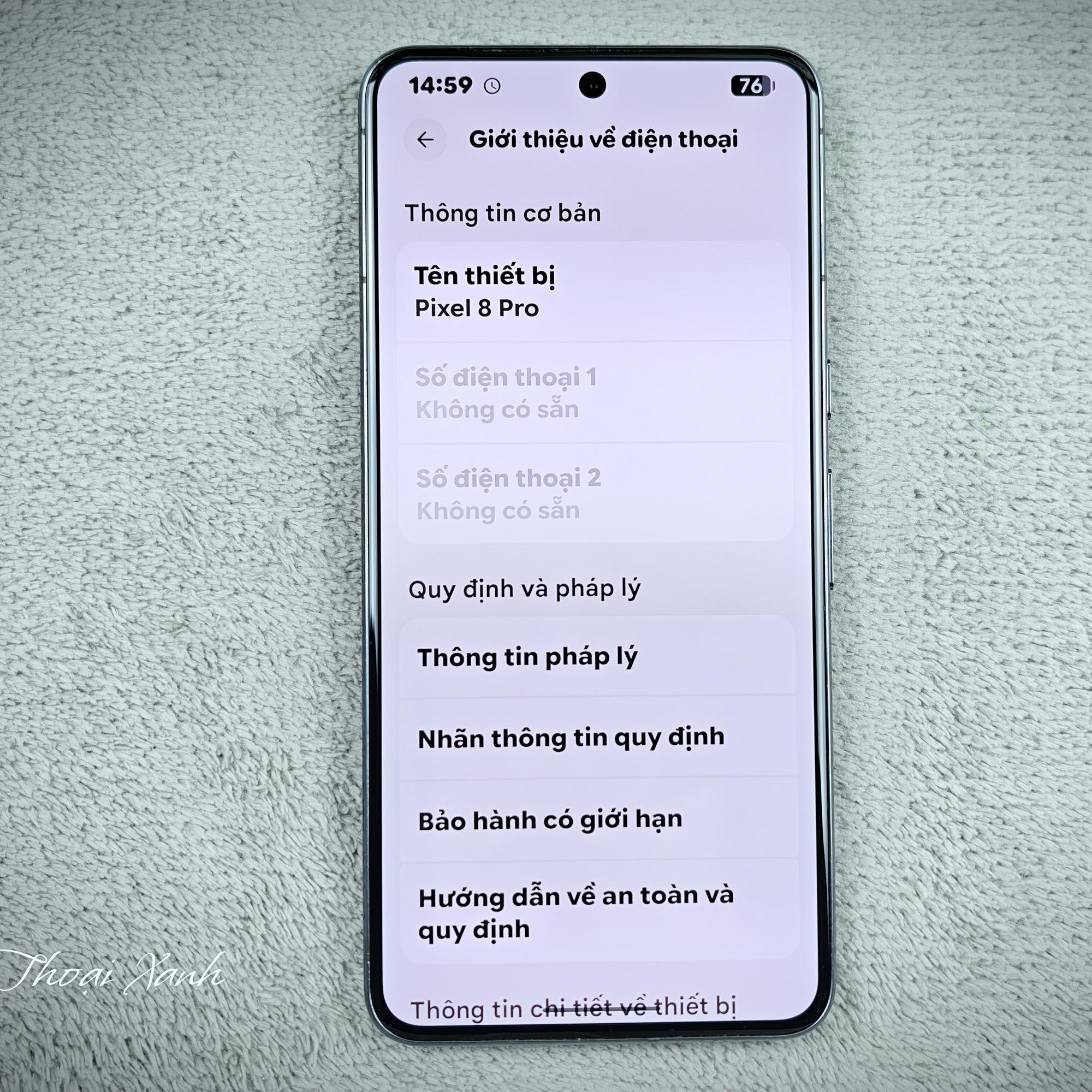 Google Pixel 8 Pro 8/128G - 82663-duoc-ban-tai-Điện Thoại Xanh