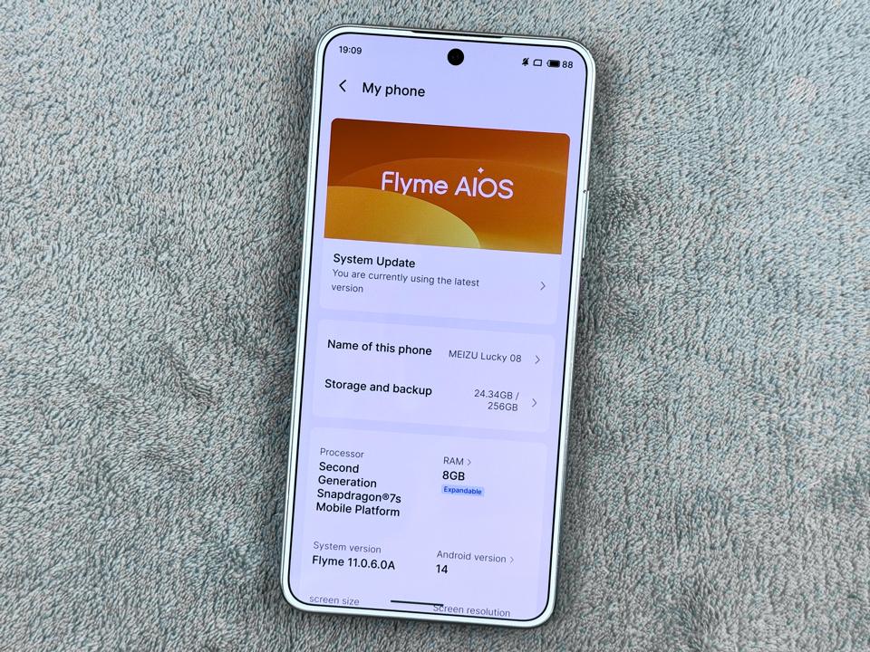 Meizu Lucky 08 8/256G - 86389-duoc-ban-tai-Điện Thoại Xanh