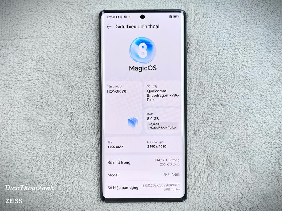 Honor 70 8/256G - 42984-duoc-ban-tai-Điện Thoại Xanh