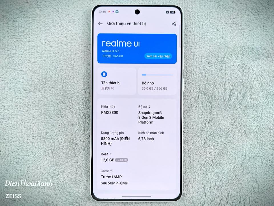 Realme GT6 12/256G - 98651-duoc-ban-tai-Điện Thoại Xanh