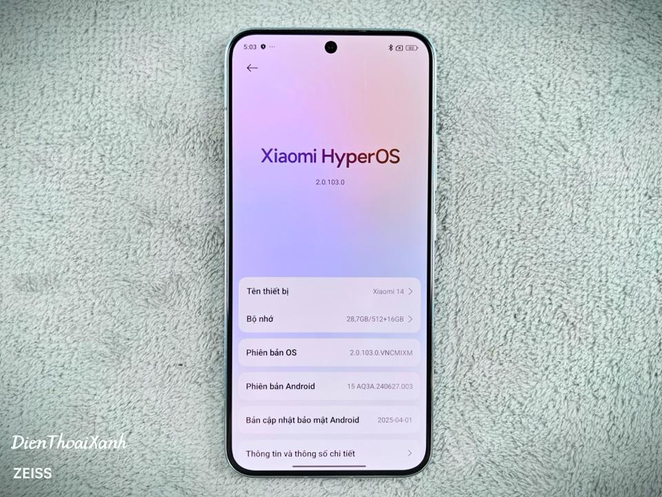 Xiaomi 14 12/512G Quốc Tế - 45908-duoc-ban-tai-Điện Thoại Xanh