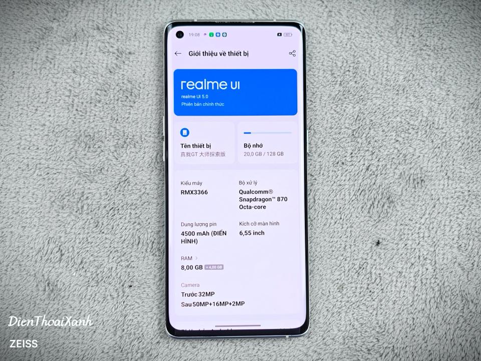 Realme GT Master Explorer Edition 8/128G - 13916-duoc-ban-tai-Điện Thoại Xanh