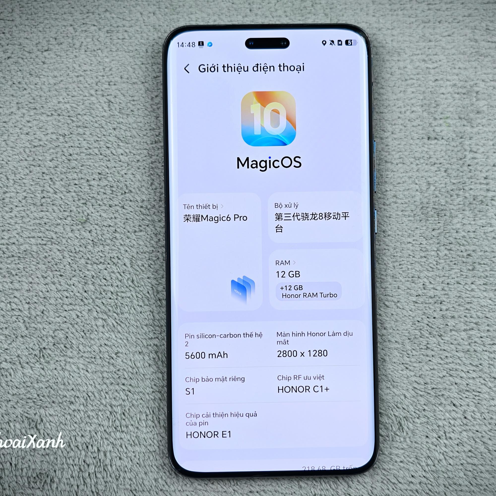Honor Magic 6 Pro 12/256G - 26937-duoc-ban-tai-Điện Thoại Xanh