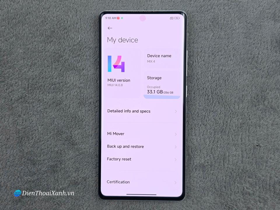 Xiaomi Mix 4 8/256G - 22439-duoc-ban-tai-Điện Thoại Xanh