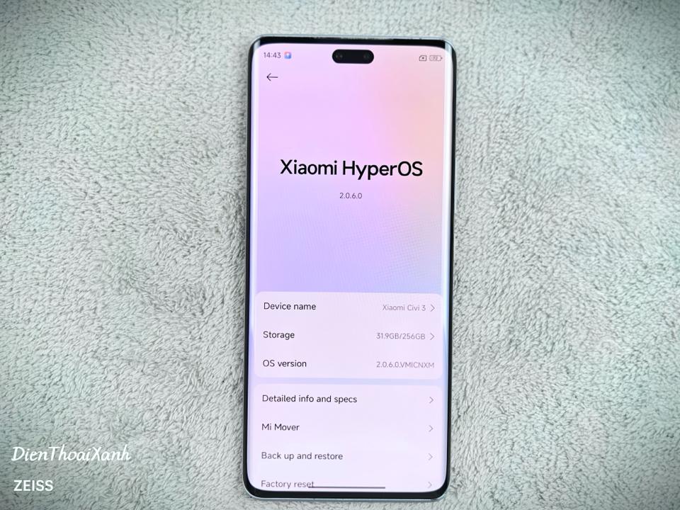 Xiaomi Civi 3 8/256G - 20922-duoc-ban-tai-Điện Thoại Xanh