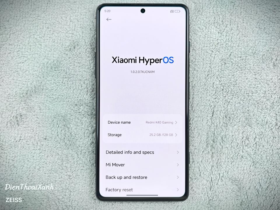 Redmi K40 Gaming 8/128G - 73102-duoc-ban-tai-Điện Thoại Xanh