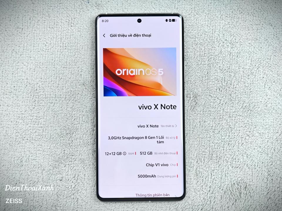 Vivo X Note 12/512G - 21414-duoc-ban-tai-Điện Thoại Xanh