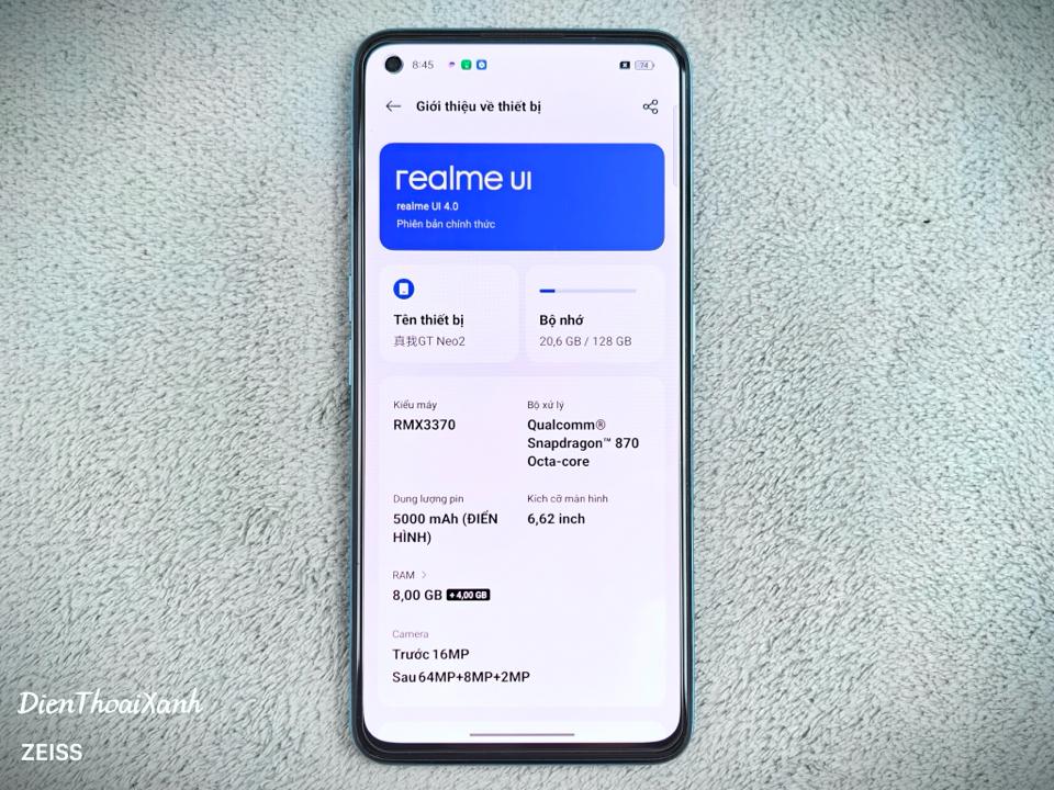 Realme GT Neo 2 8/128G - 69394-duoc-ban-tai-Điện Thoại Xanh