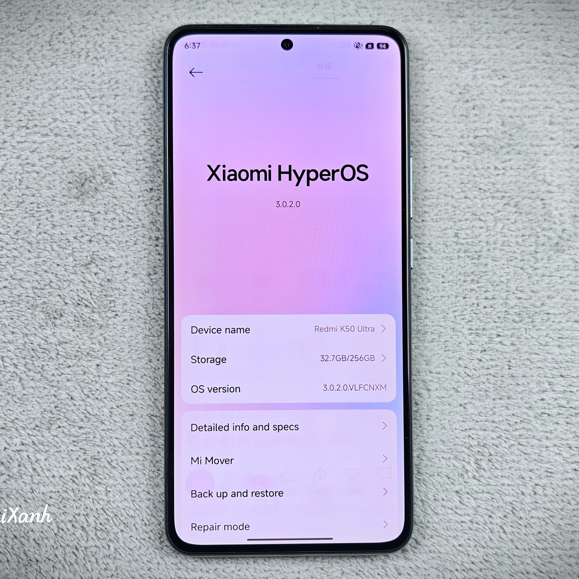 Redmi K50 Ultra 12/256G - 28785-duoc-ban-tai-Điện Thoại Xanh