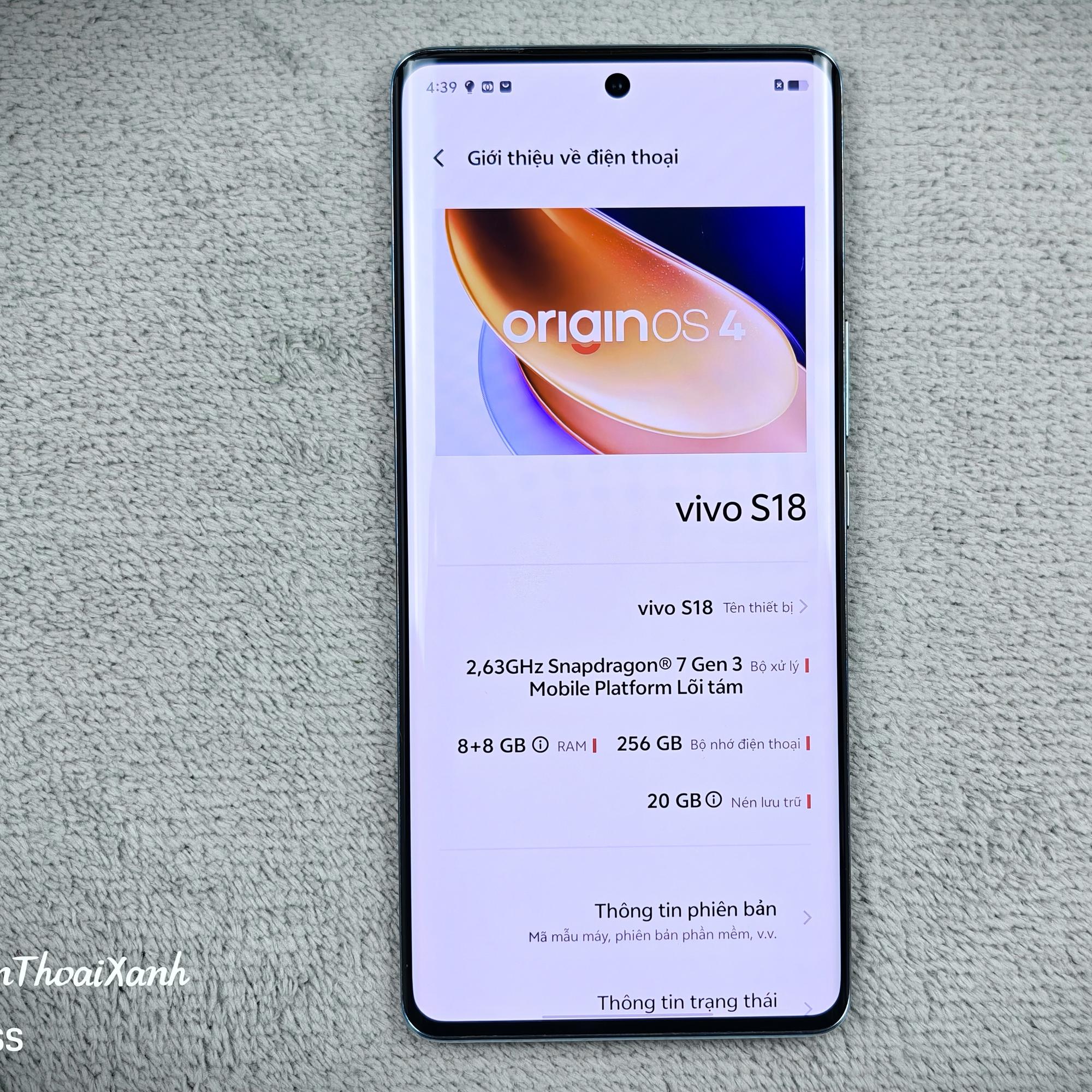 Vivo S18 8/256G - 77195-duoc-ban-tai-Điện Thoại Xanh