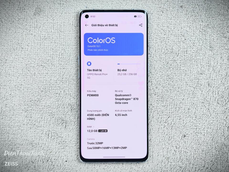 OPPO Reno 6 Pro+ 12/256G - 87879-duoc-ban-tai-Điện Thoại Xanh