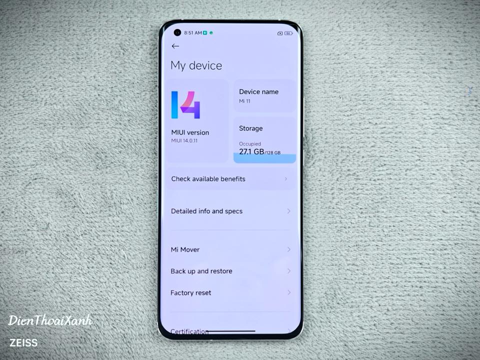 Xiaomi 11 8/128G - 13578-duoc-ban-tai-Điện Thoại Xanh